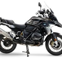 Egzoz ile uyumlu Bmw R 1250 Gs -Adventure 2019-2020, Furore-X Acciaio Inox, Egzoz yasal, onaylı, çıkarılabilir db killer ve bağlantı borulu susturucu 