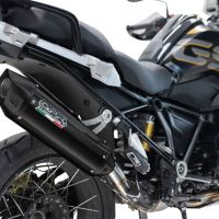 Egzoz ile uyumlu Bmw R 1250 Gs -Adventure 2019-2020, Furore-X Titanio Nero, Egzoz yasal, onaylı, çıkarılabilir db killer ve bağlantı borulu susturucu 