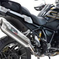 Egzoz ile uyumlu Bmw R 1250 Gs -Adventure 2019-2020, Furore-X Acciaio Inox, Egzoz yasal, onaylı, çıkarılabilir db killer ve bağlantı borulu susturucu 