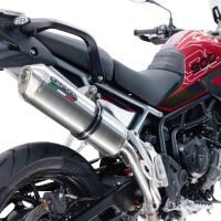 Egzoz ile uyumlu Triumph Tiger 900 GT / Pro / Rally Pro 2024-2025, Satinox , Egzoz yasal, onaylı, çıkarılabilir db killer ve bağlantı borulu susturucu 