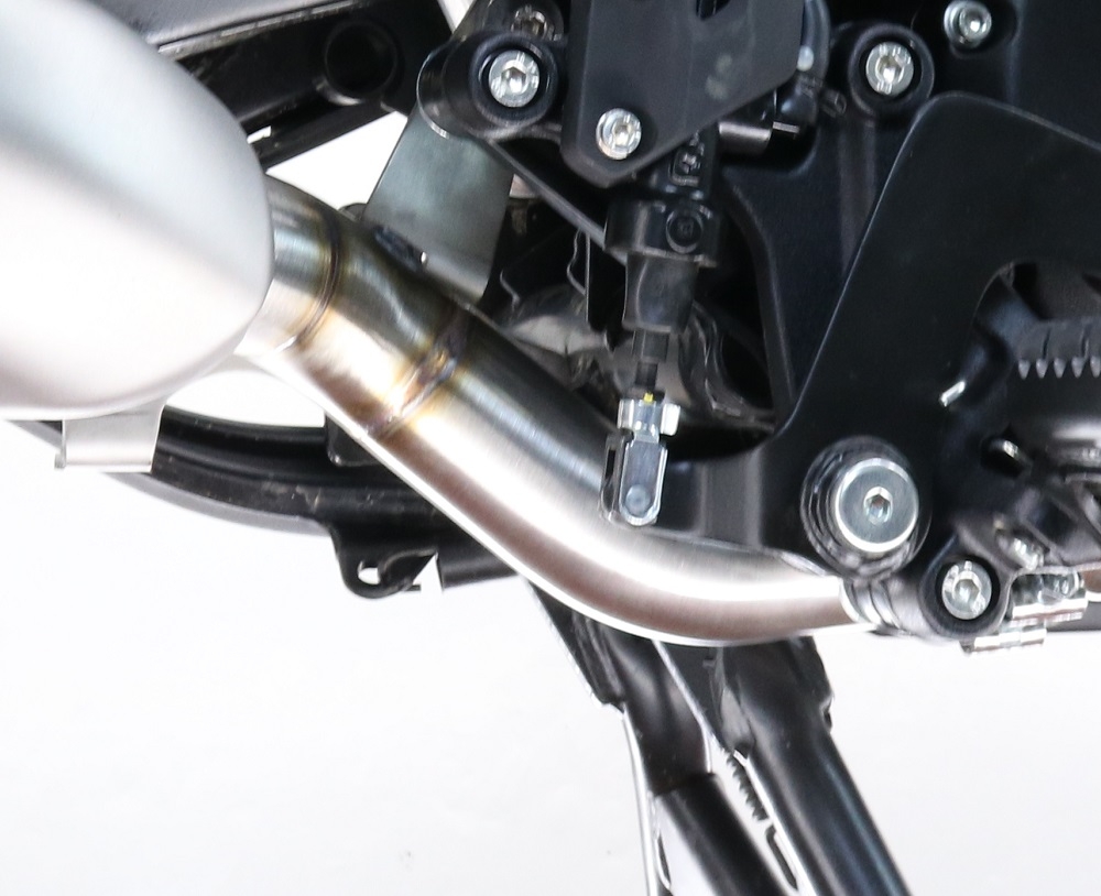 Egzoz ile uyumlu Royal Enfield Guerrilla 450 2024-2025, Cut-Box Racing, ORIGINAL-BOX Eliminator 