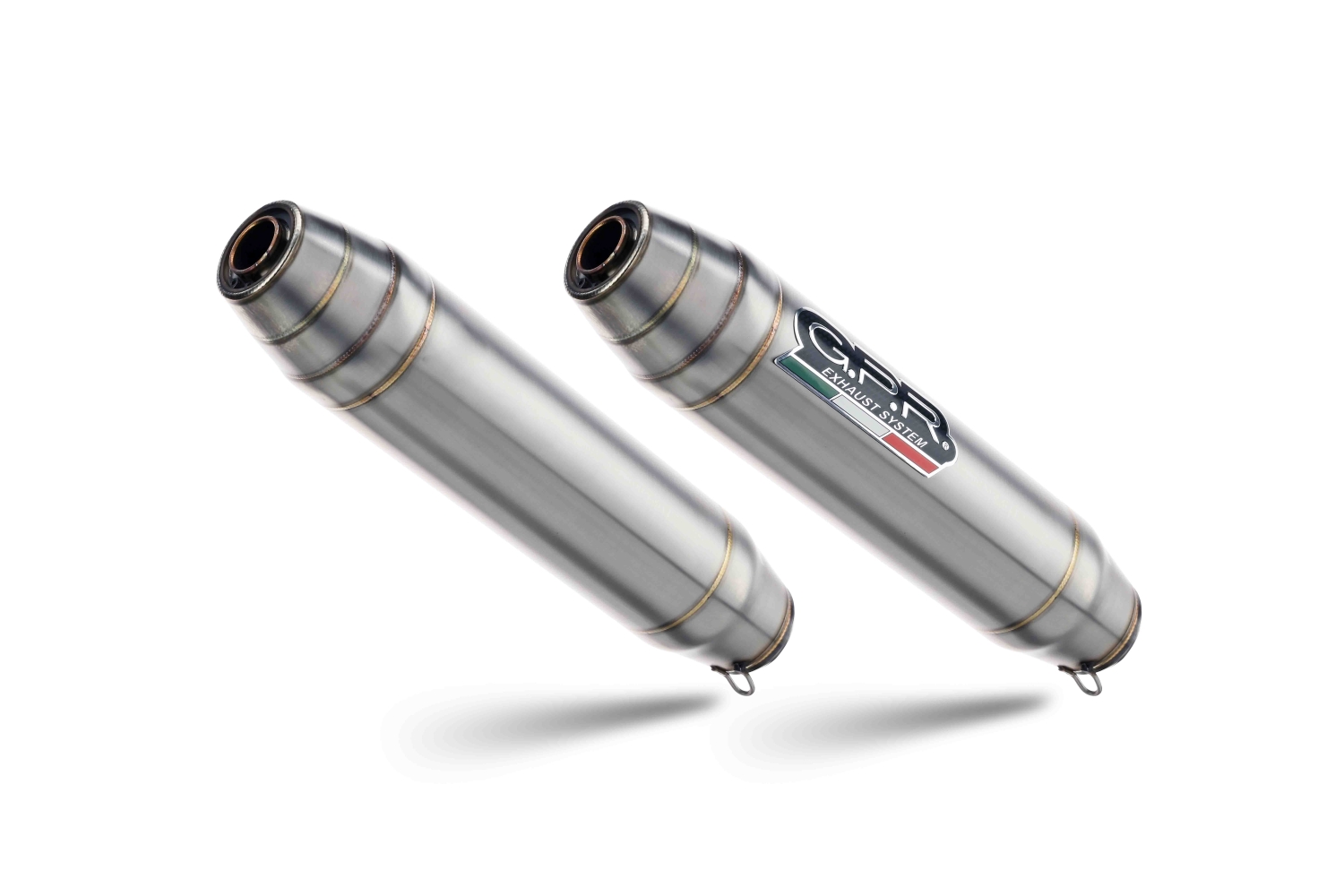 Egzoz ile uyumlu Triumph BONNEVILLE T100 2001-2014, Deeptone Inox, Homologe sistem Double Susturucu ve özel bağlantı borusu 