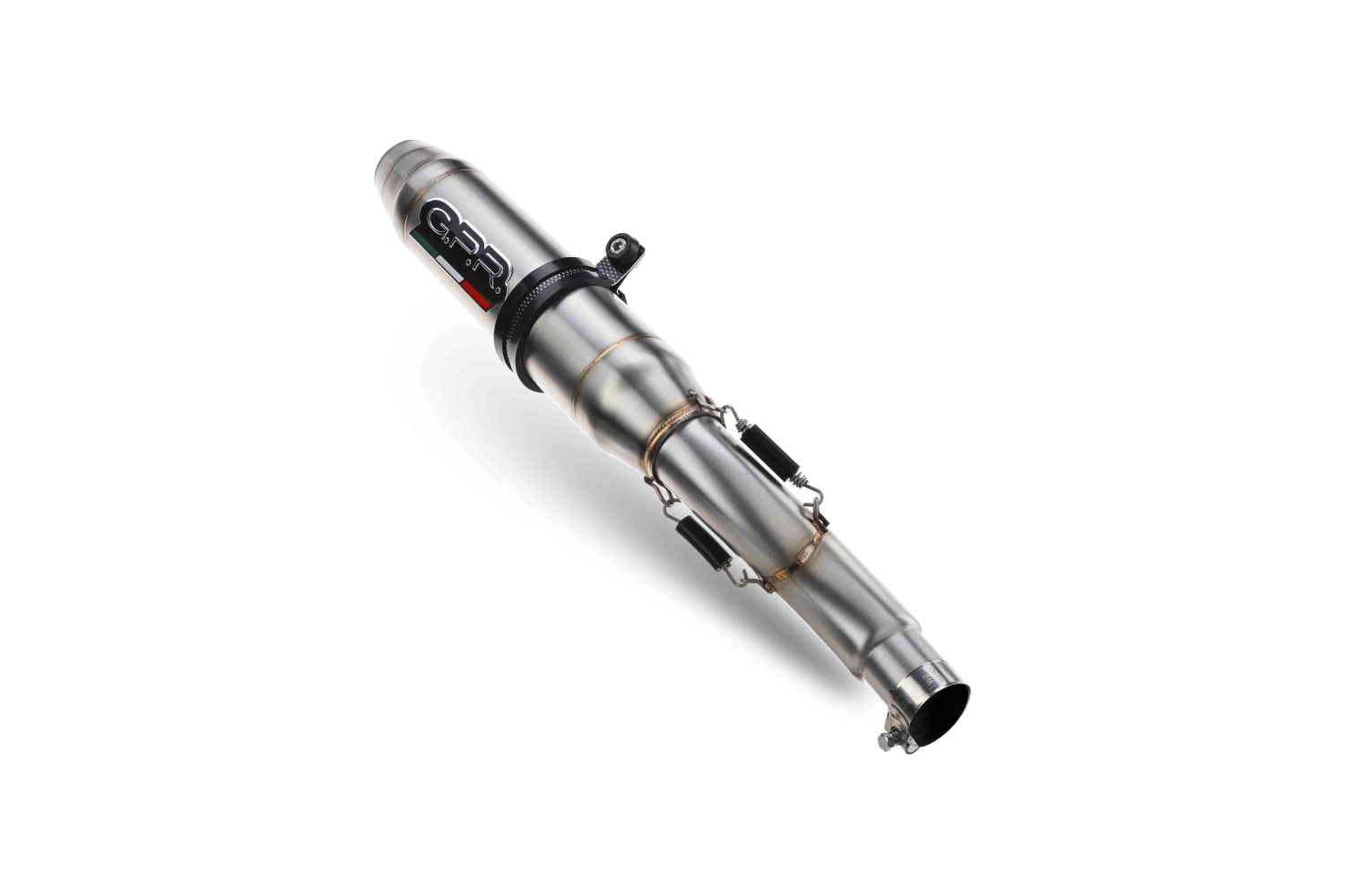 Egzoz ile uyumlu Benelli Bn 302 S 2015-2016, Deeptone Inox, Egzoz yasal, onaylı, çıkarılabilir db killer ve bağlantı borulu susturucu 