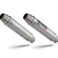 Egzoz ile uyumlu Aprilia Shiver 750 Gt 2007-2016, Deeptone Inox, Yarış Sistemi Double Susturucu ve özel bağlantı borusu 