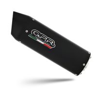 Egzoz ile uyumlu Yamaha Mt-09 2014-2016, Furore Nero, Onaylanmış ve yasal, çıkarılabilir db öldürücü dahil tam sistem egzozu 