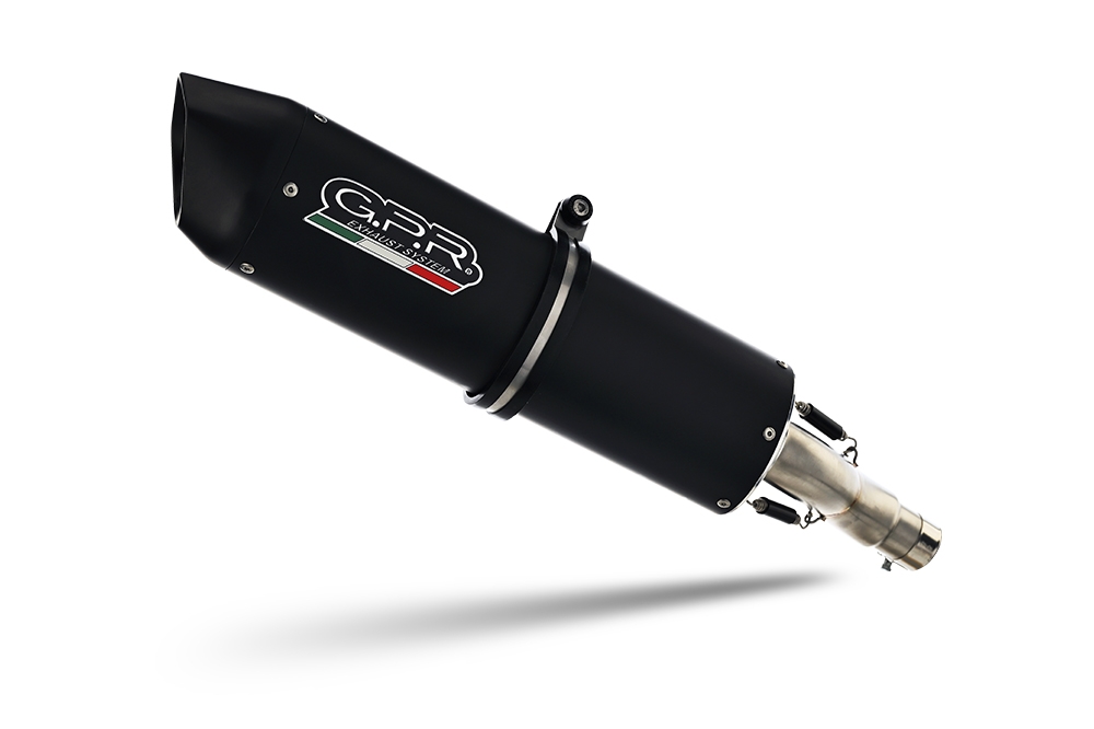 Egzoz ile uyumlu Benelli Trk 502 2017-2020, Furore Evo4 Nero, Onaylı egzoz, bağlantı borusu ve çıkarılabilir db öldürücü dahil Avrupa DIŞI pazarlar için yasal 