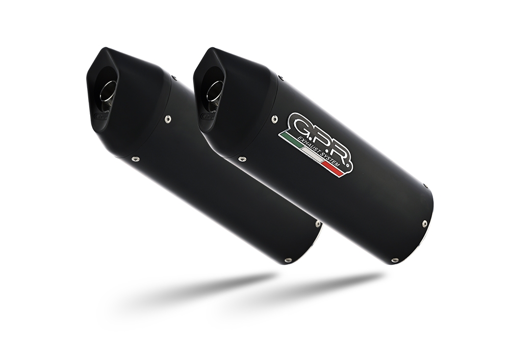 Egzoz ile uyumlu Aprilia Tuono R 1000 Factory 2006-2010, Furore Nero, Homologe sistem Double Susturucu ve özel bağlantı borusu 