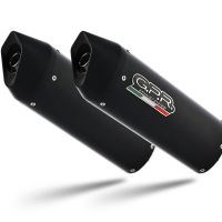 Egzoz ile uyumlu Aprilia Tuono R 1000 Factory 2006-2010, Furore Nero, Homologe sistem Double Susturucu ve özel bağlantı borusu 