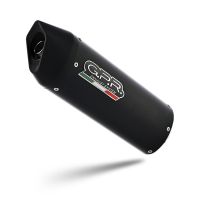 Egzoz ile uyumlu Yamaha Mt-09 2014-2016, Furore Nero, Onaylanmış ve yasal, çıkarılabilir db öldürücü dahil tam sistem egzozu 