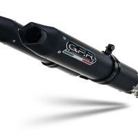 Egzoz ile uyumlu Aprilia Shiver 750 Gt 2007-2016, Furore Nero, Yarış Sistemi Double Susturucu ve özel bağlantı borusu 