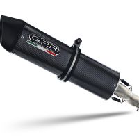 Egzoz ile uyumlu Aprilia Rx 125 2018-2020, Furore Evo4 Poppy, Egzoz yasal, onaylı, çıkarılabilir db killer ve bağlantı borulu susturucu 