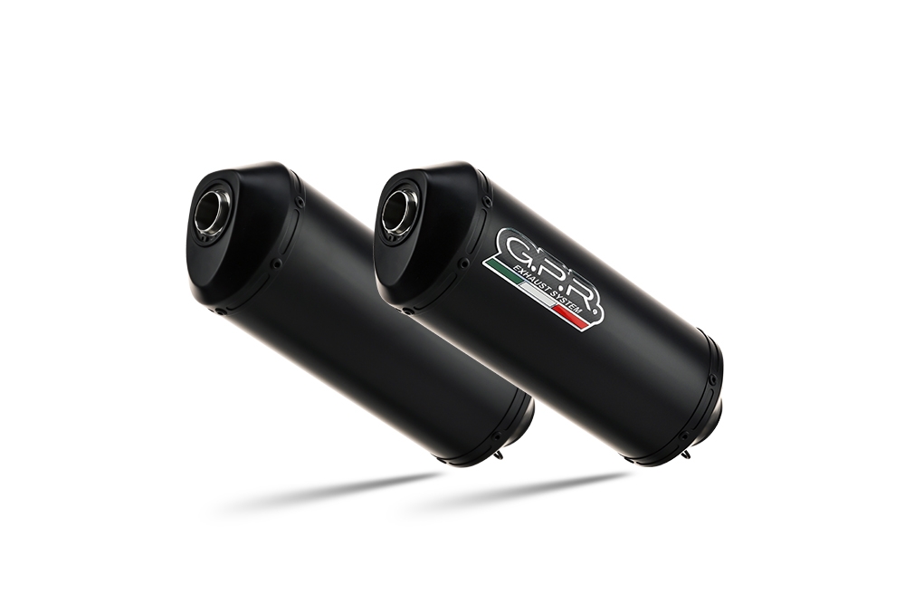 Egzoz ile uyumlu Yamaha Bt Bulldog 1100 2002-2007, Ghisa , Homologe sistem Double Susturucu ve özel bağlantı borusu 