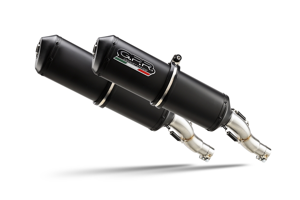 Egzoz ile uyumlu Yamaha Bt Bulldog 1100 2002-2007, Ghisa , Homologe sistem Double Susturucu ve özel bağlantı borusu 