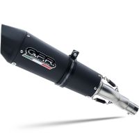 GPR exhaust compatible with  Can Am Spyder 1000 RT 2013-2023, New Grand Prix Evo Black Titanium, Homologated legal slip-on exhaust including removable db killer and link pipe 