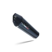 GPR exhaust compatible with  Bmw C 650 Gt 2012-2015, New Grand Prix Evo Poppy, Homologated legal slip-on exhaust including removable db killer and link pipe 