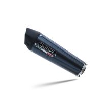 GPR exhaust compatible with  Bmw C 650 Gt 2012-2015, New Grand Prix Evo Poppy, Homologated legal slip-on exhaust including removable db killer and link pipe 