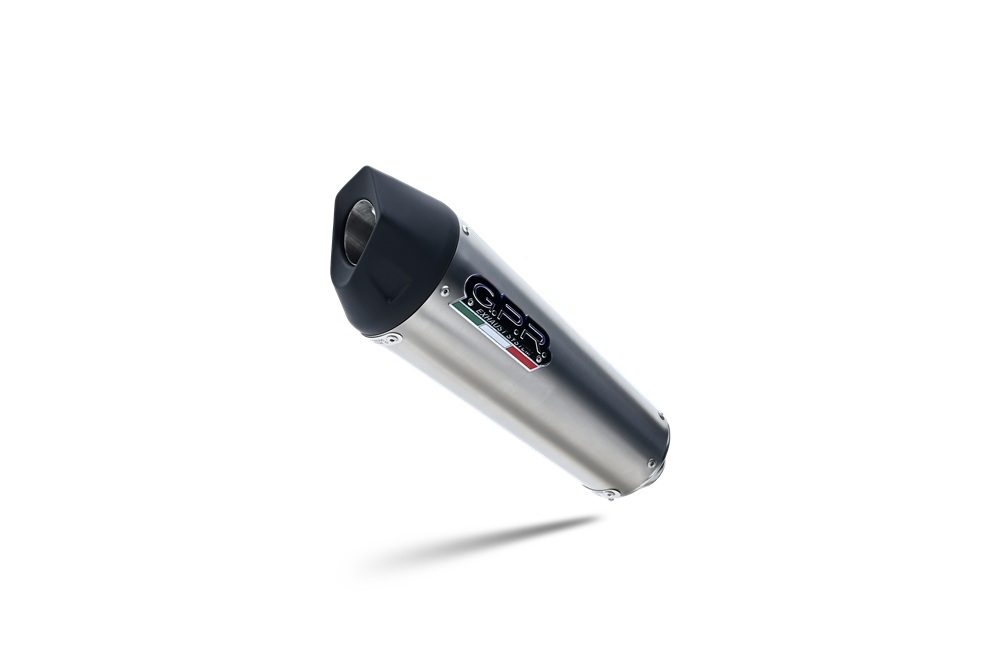 GPR exhaust compatible with  Triumph Tiger 900 GT / Pro / Rally Pro 2024-2025, New Grand Prix Evo Titanium, Homologated legal slip-on exhaust including removable db killer and link pipe 