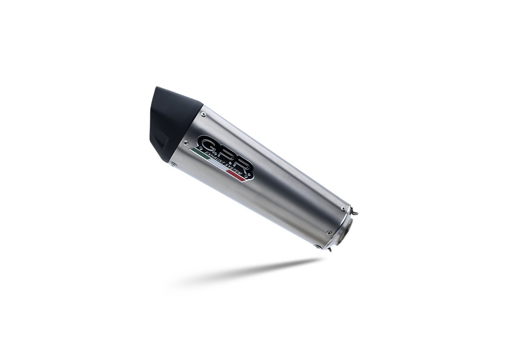 GPR exhaust compatible with  Triumph Tiger 900 GT / Pro / Rally Pro 2024-2025, New Grand Prix Evo Titanium, Homologated legal slip-on exhaust including removable db killer and link pipe 