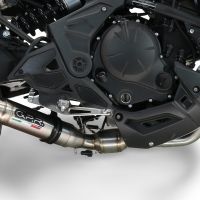 Exhaust compatible with Kawasaki Versys 650 2023-2025, Deeptone Inox, Racing full system exhaust 