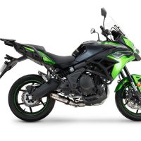 Exhaust compatible with Kawasaki Versys 650 2023-2025, Deeptone Inox, Racing full system exhaust 