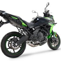 Exhaust compatible with Kawasaki Versys 650 2023-2025, M3 Inox , Racing full system exhaust 
