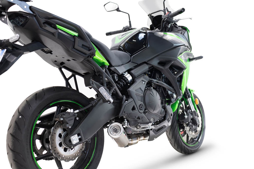 Exhaust compatible with Kawasaki Versys 650 2023-2025, M3 Inox , Racing full system exhaust 