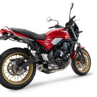 Egzoz ile uyumlu Kawasaki Z 650 RS 2024-2025, M3 Black Titanium, Onaysız tam yarış egzozu 