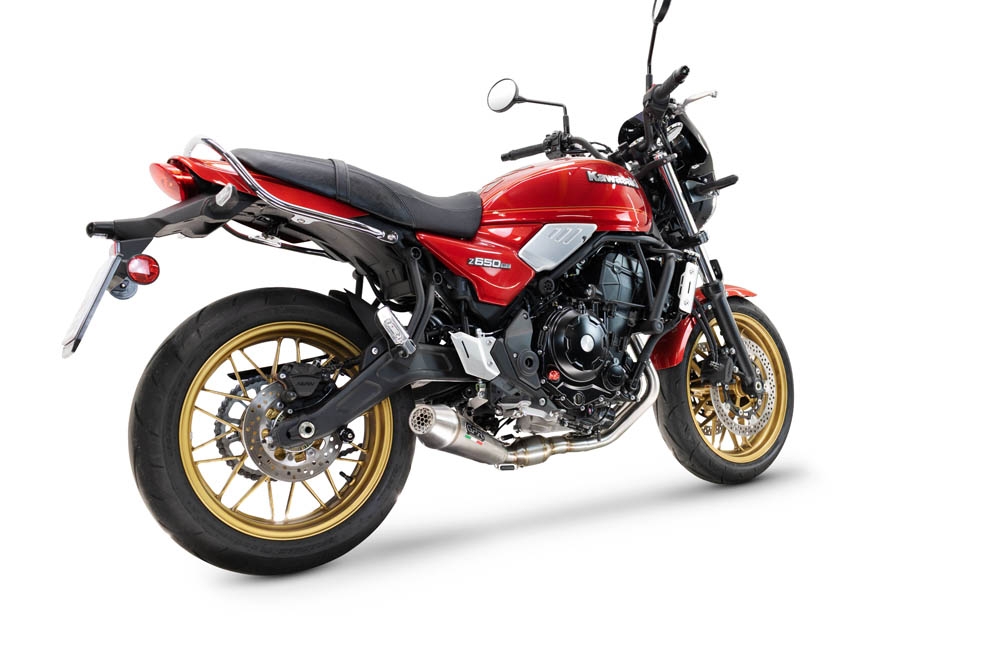 Egzoz ile uyumlu Kawasaki Z 650 RS 2024-2025, Ultracone, Yarış Sistemi Tam hat, susturucu artı toplayıcı 