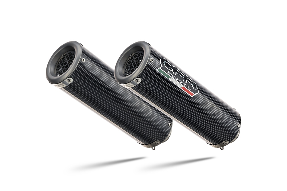 Egzoz ile uyumlu Aprilia Shiver 900 2017-2020, M3 Poppy , Homologe sistem Double Susturucu ve özel bağlantı borusu 