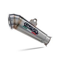 Egzoz ile uyumlu Benelli Leoncino 500 Trail 2017-2024, Powercone Evo, Egzoz yasal, onaylı, çıkarılabilir db killer ve bağlantı borulu susturucu 