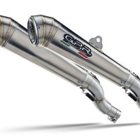 Egzoz ile uyumlu Royal Enfield Continental 650 2019-2020, Powercone Evo, Yalnızca gürültü için onaylanan sistem, AB dışındaki pazarlar için geçerlidir Double Susturucu ve özel bağlantı borusu 
