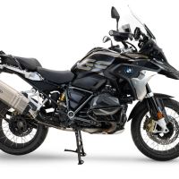Egzoz ile uyumlu Bmw R 1250 Gs -Adventure 2019-2020, Hyper Sonic Titanium, Egzoz yasal, onaylı, çıkarılabilir db killer ve bağlantı borulu susturucu 