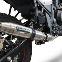 Egzoz ile uyumlu Royal Enfield Scram 411 2022-2024, Deeptone Inox, Yarış Sistemi Susturucu ve özel bağlantı borusu 
