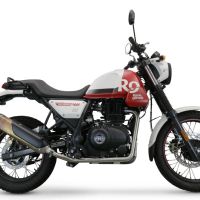Egzoz ile uyumlu Royal Enfield Himalayan 410 Diam.36mm 2017-2020, Decatalizzatore, Yarış Sistemi Katalizörü ortadan kaldırmak için boru sistemir 