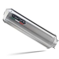 Egzoz ile uyumlu Benelli Trk 502 X 2017-2020, Satinox , Egzoz yasal, onaylı, çıkarılabilir db killer ve bağlantı borulu susturucu 
