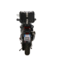 Topkoffer GPR TECH compatibel met  Bmw G 310 Gs 2017/2021 e4 Alüminyum üst kasa, siyah renk ve özel plaka dahildir Kapasite Litre 26