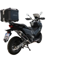Topkoffer GPR TECH compatibel met  Bmw G 310 Gs 2017/2021 e4 Alüminyum üst kasa, siyah renk ve özel plaka dahildir Kapasite Litre 35