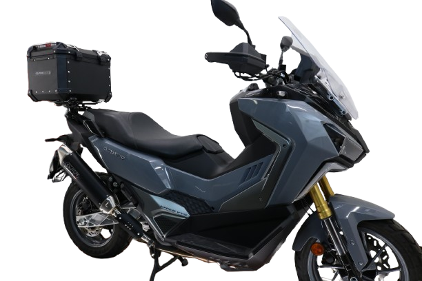 Topkoffer GPR TECH compatibel met  Bmw G 310 Gs 2017/2021 e4 Alüminyum üst kasa, siyah renk ve özel plaka dahildir Kapasite Litre 26