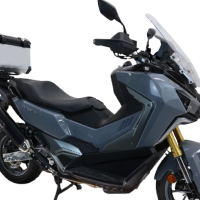 Topkoffer GPR TECH compatibel met  Bmw G 310 Gs 2017/2021 e4 Alüminyum üst çanta, özel plaka dahil gümüş rengi Kapasite Litre 45