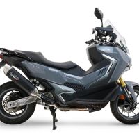 Egzoz GPR ile uyumlu  Sym ADX TG 400 2024-2026, Furore-X Scooter, Katalizörlü homologe sistem Tam hat, susturucu artı toplayıcı 