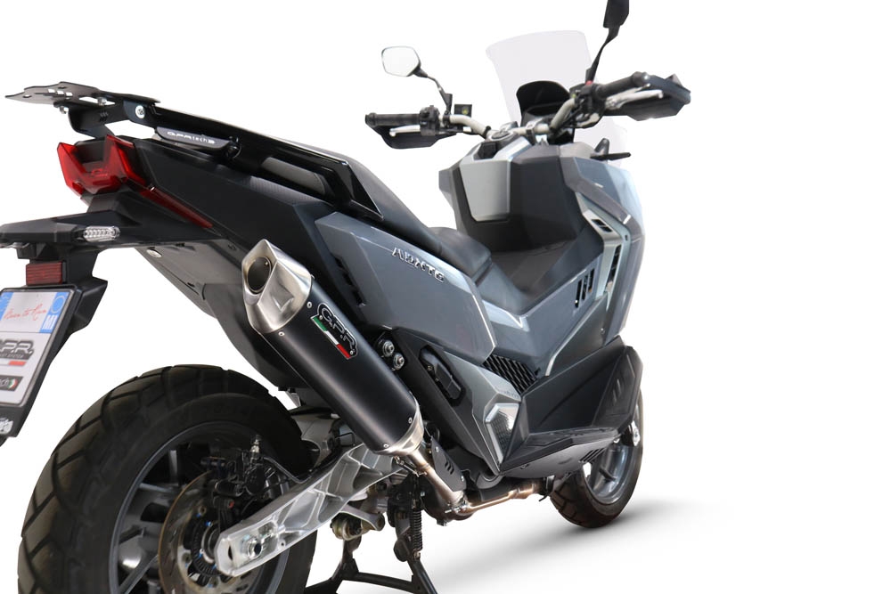 Egzoz GPR ile uyumlu  Sym ADX TG 400 2024-2026, Furore-X Scooter, Dbkiller'lı özel bağlantı borusunu içeren yarış egzoz sistemi 