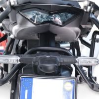 GPR TECH compatible with  Kawasaki Versys 650 2023/2024 e5 plus GPR TECH Specific rack for side cases 38 Lt + 38 Lt black color 
