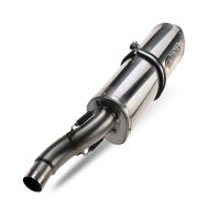 Egzoz ile uyumlu Aprilia Sl -Falco 1000 2000-2004, Trioval, Homologe sistem Double Susturucu ve özel bağlantı borusu 