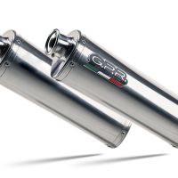 Egzoz ile uyumlu Aprilia Sl -Falco 1000 2000-2004, Trioval, Homologe sistem Double Susturucu ve özel bağlantı borusu 