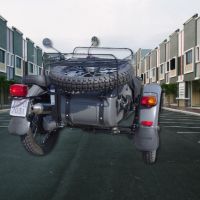 Egzoz ile uyumlu Ural Gear Up 2017-2019, Ultracone, Egzoz yasal, onaylı, çıkarılabilir db killer ve bağlantı borulu susturucu 