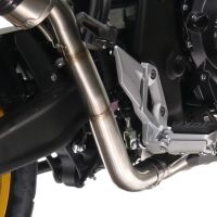 GPR exhaust compatible with  Voge 525DSX 2023-2024, New Grand Prix Evo Titanium, Homologated legal slip-on exhaust including removable db killer and link pipe 