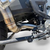 Egzoz GPR ile uyumlu  Voge 900DSX 2024-2025, Decatalizzatore RACING, Yarış Sistemi  Katalizörü ortadan kaldırmak için boru sistemir 