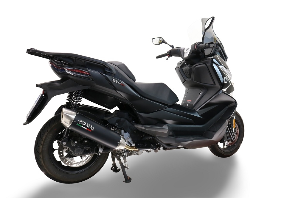 Egzoz GPR ile uyumlu  Voge SR4 Max 2022-2024, Furore-X Scooter, Dbkiller'lı özel bağlantı borusunu içeren yarış egzoz sistemi 