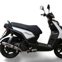 Egzoz ile uyumlu Yamaha BW'S 125 2010-2013, Deeptone Inox, Homologe edilmemiş dbkiller ile yarış sistemi Tam hat, susturucu artı toplayıcı 