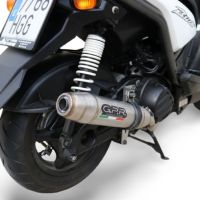 Egzoz ile uyumlu Yamaha BW'S 125 2010-2013, Deeptone Inox, Homologe edilmemiş dbkiller ile yarış sistemi Tam hat, susturucu artı toplayıcı 